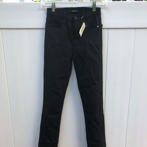 J Brand Black High Rise Skinny Jeans